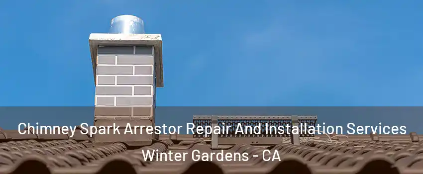  Chimney Spark Arrestor Repair And Installation Services Winter Gardens - CA