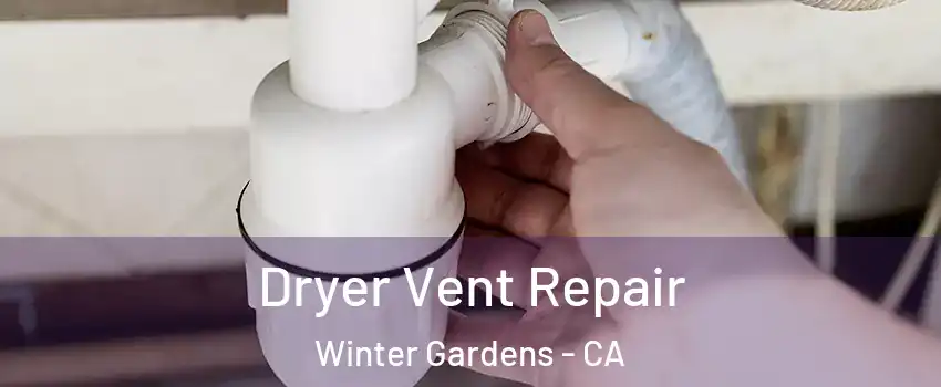  Dryer Vent Repair Winter Gardens - CA