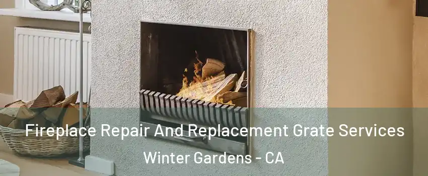  Fireplace Repair And Replacement Grate Services Winter Gardens - CA