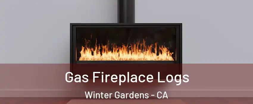  Gas Fireplace Logs Winter Gardens - CA