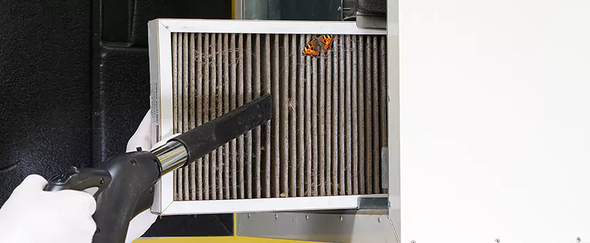 Clogged Air Duct Cleaning Process in Winter Gardens, CA