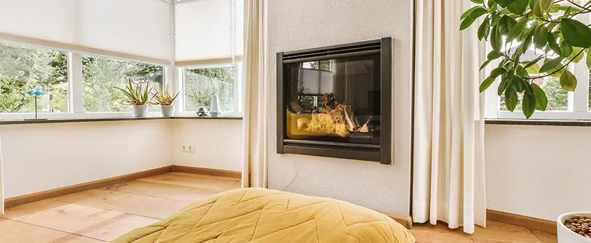 Residential Fireplace Ceramic Glass Installation in Winter Gardens, CA
