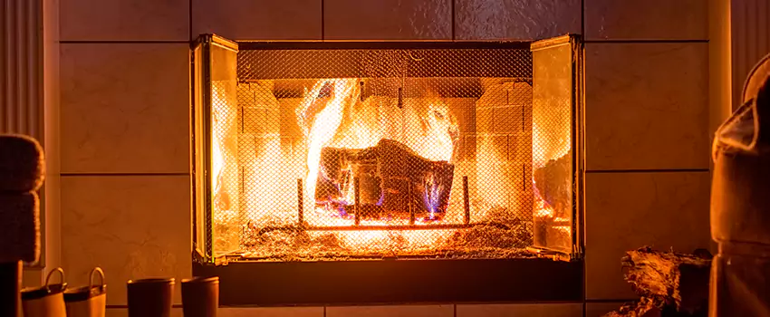 Mendota Hearth Landscape Fireplace Installation in Winter Gardens, California