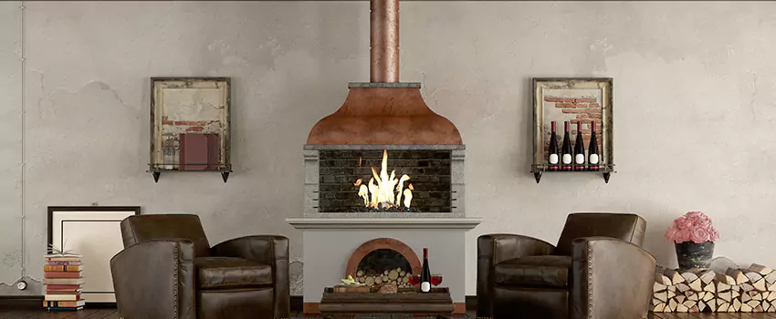 Thelin Hearth Products Providence Pellet Insert Fireplace Installation in Winter Gardens, CA