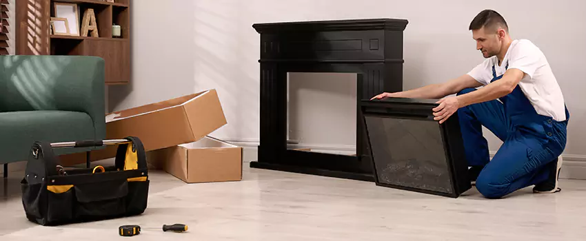 Old Rusted Metal Fireplace Repair And Replacement in Winter Gardens, CA