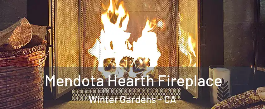  Mendota Hearth Fireplace Winter Gardens - CA