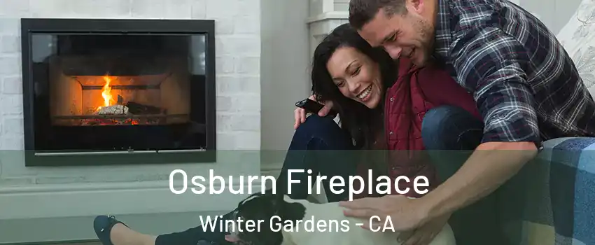  Osburn Fireplace Winter Gardens - CA