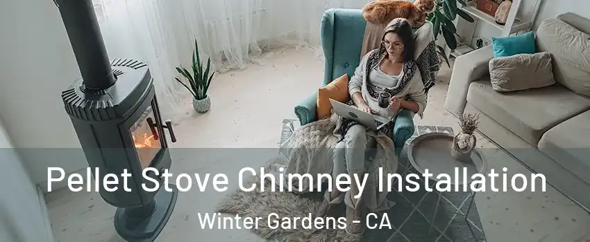  Pellet Stove Chimney Installation Winter Gardens - CA